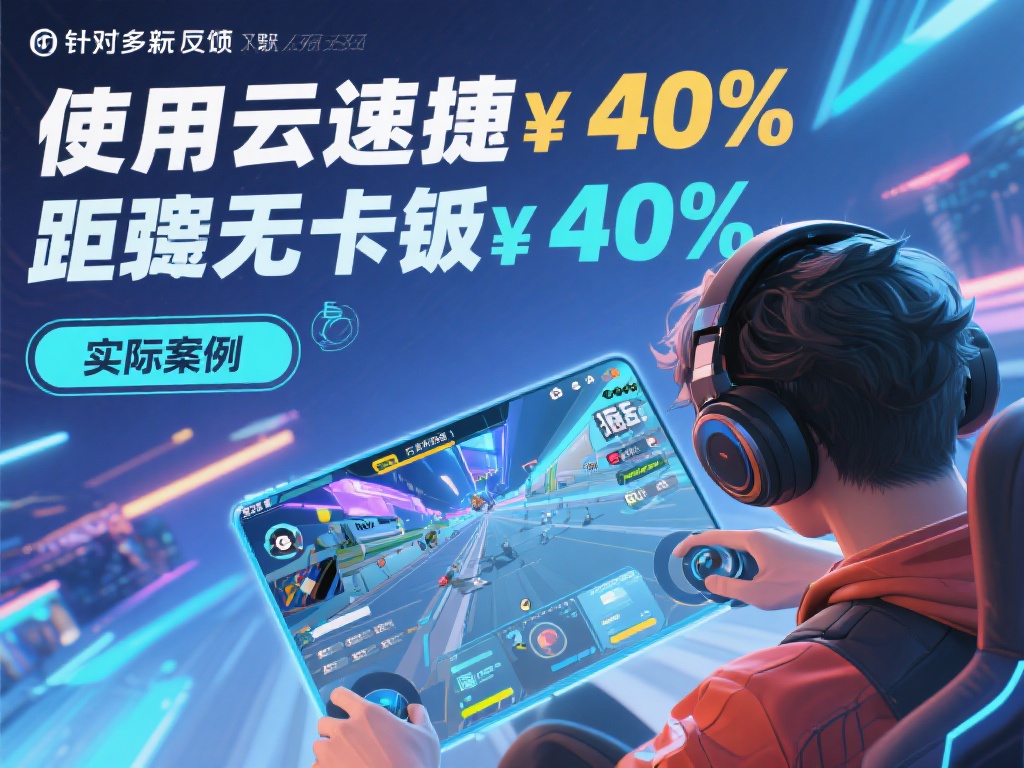 据许多玩家反馈，使用云速捷后，他们的延迟降低了高达